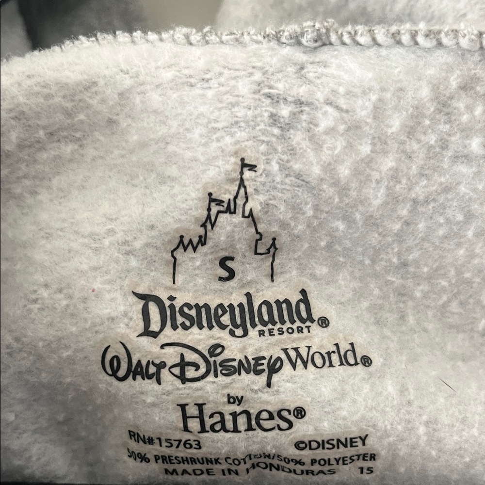 Disneyland Holidays Gray Zip-Up Hoodie - Picture 3 of 3